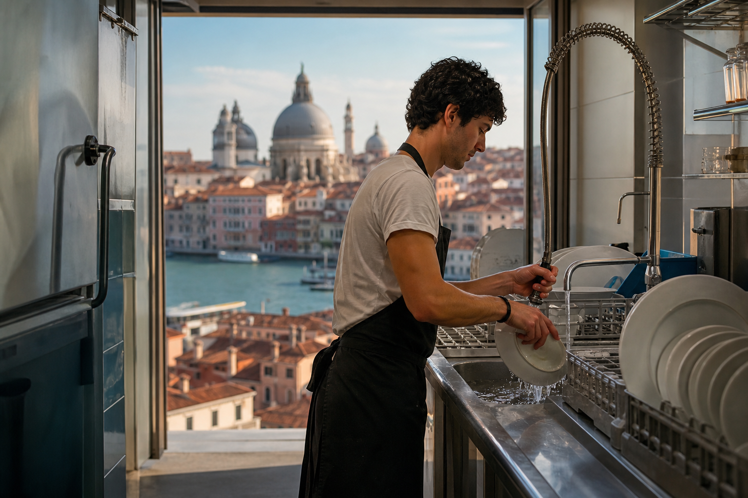 Avoiding Dishwasher Job Scams in Italy