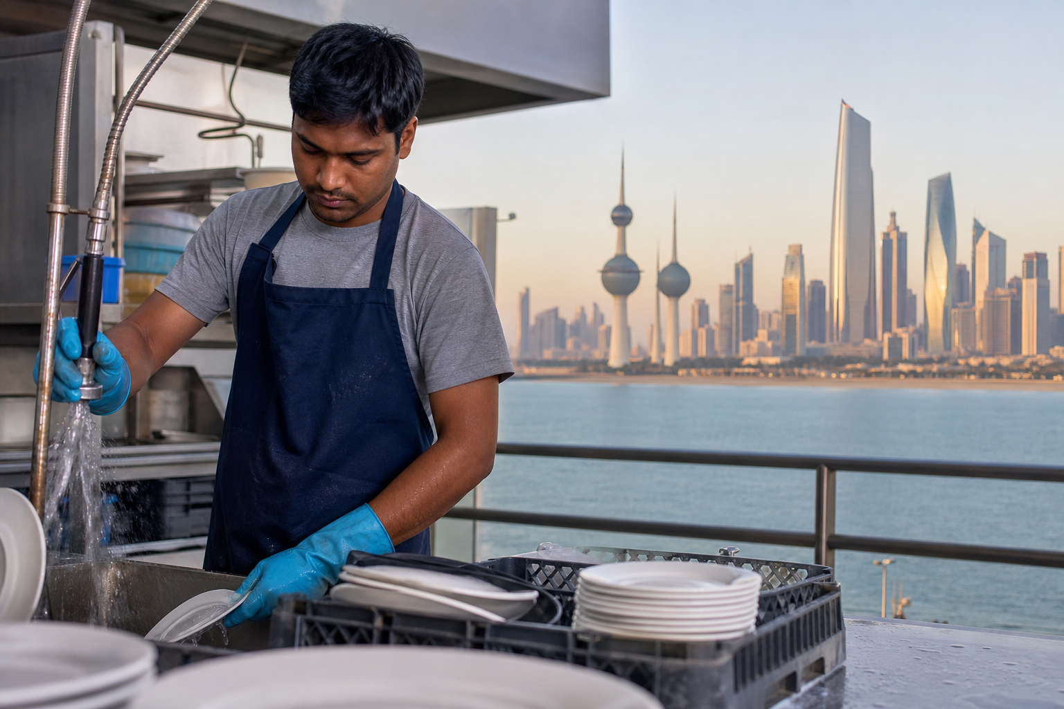 Dishwasher Jobs in Kuwait for South Asians