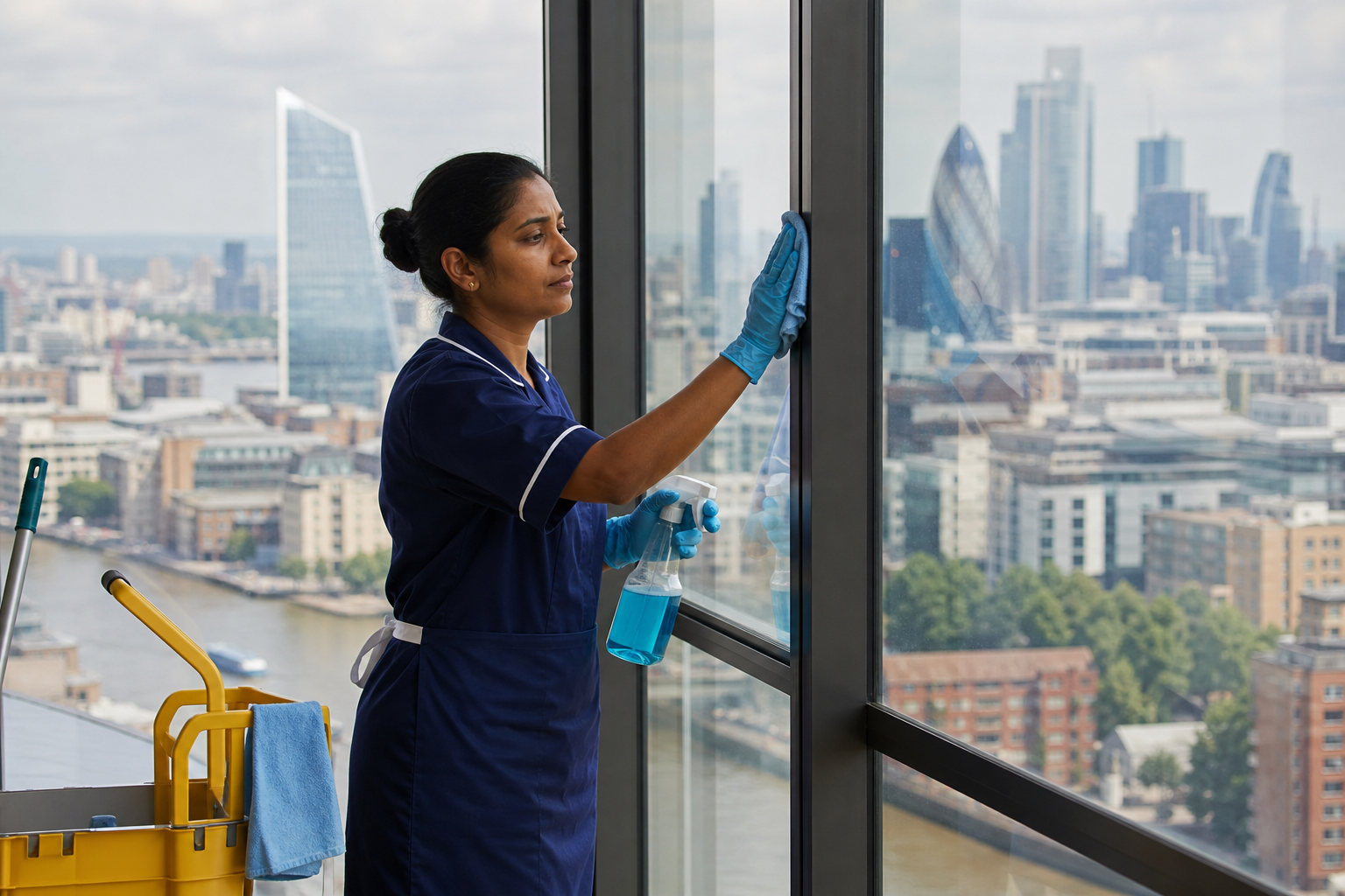 Applying for Cleaner Jobs in the UK from South Asia