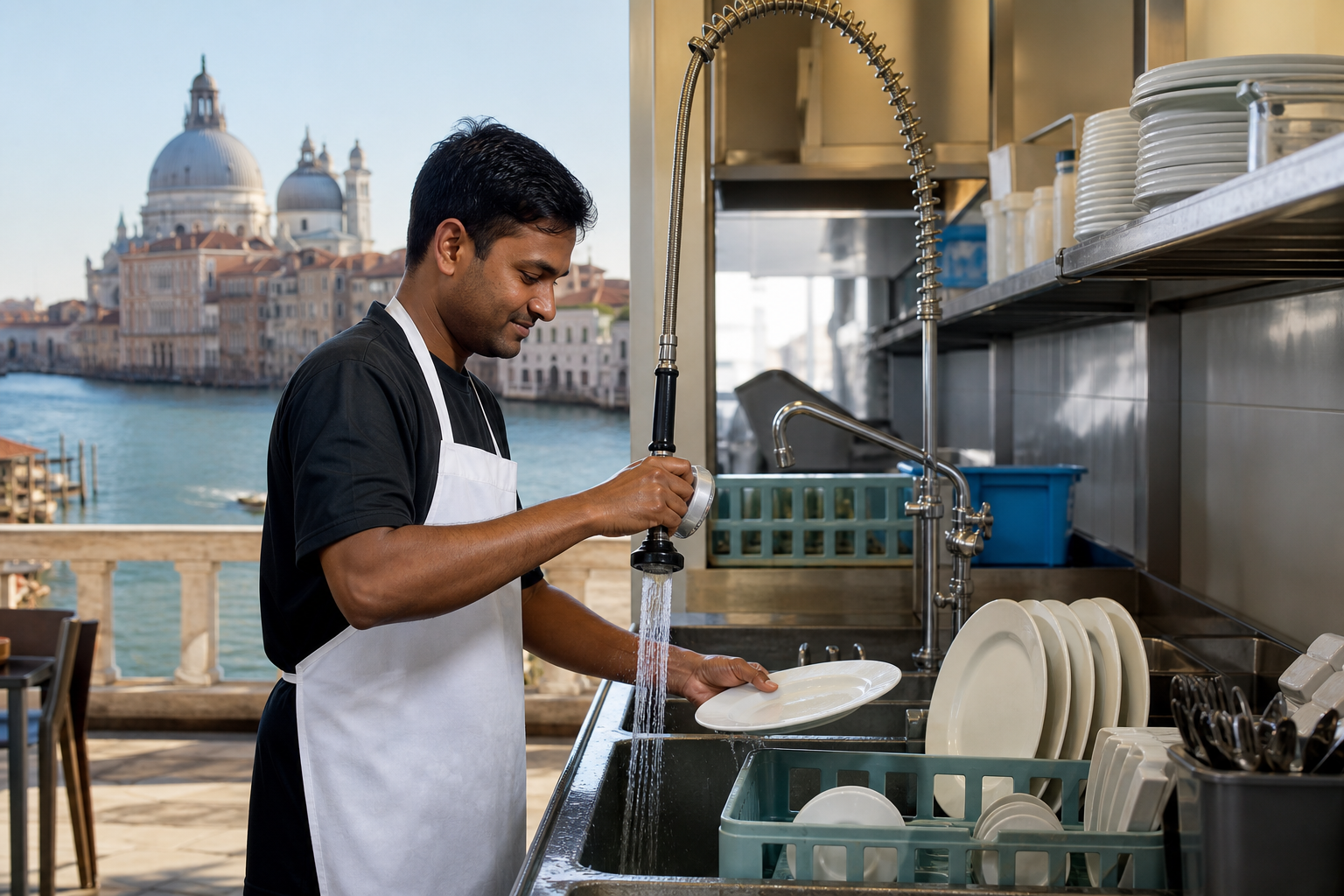 How to Apply for Dishwasher Jobs in Italy from Bangladesh